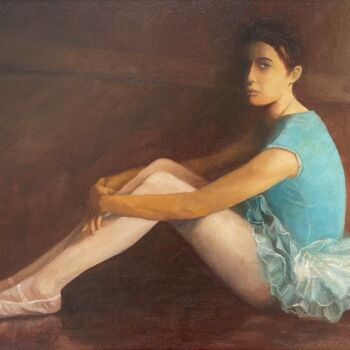 Malerei mit dem Titel "Melinda" von Raoul Watson, Original-Kunstwerk, Öl