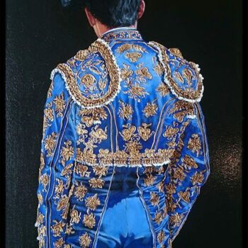 Painting titled "Torero 3" by Raphael Fourneau, Original Artwork, Acrylic