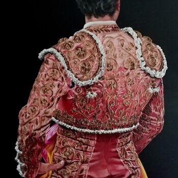 Painting titled "Torero 4" by Raphael Fourneau, Original Artwork, Acrylic