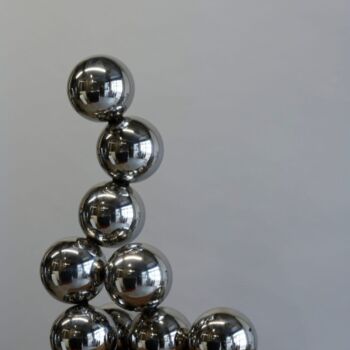 Скульптура под названием "Adhara" - Raphaël Minot, Подлинное произведение искусства, Нержавеющая сталь