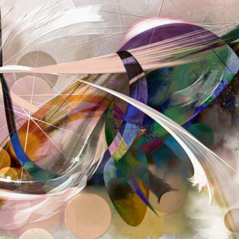 Peinture intitulée "Intertwined" par Raphael S., Œuvre d'art originale, Acrylique Monté sur Plexiglas