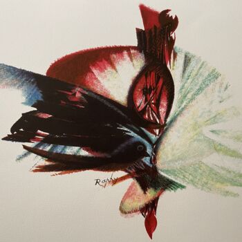 印花与版画 标题为“Lithographie” 由Raphy, 原创艺术品, 光刻技术