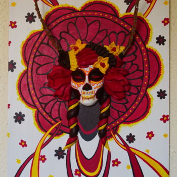 "Muerte" başlıklı Heykel Raquel Gauzin tarafından, Orijinal sanat, Kil