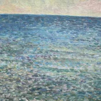 Painting titled "Море" by Svetlana Rarii, Original Artwork