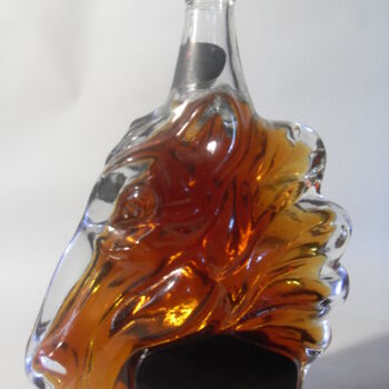 Sculpture titled "glass blow-molded b…" by Rashid Bakirov, Original Artwork, Glass