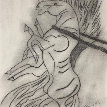 Drawing titled "libertad" by Raúl Redondo, Original Artwork