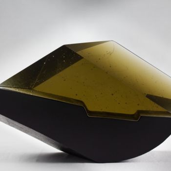 Sculpture intitulée "Contraste" par Antoine Rault, Œuvre d'art originale, Verre