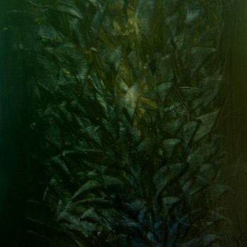 Painting titled "jungle" by Nadine Ravalard, Original Artwork