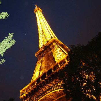 Fotografia intitolato "Eiffel Tower" da Ravi Shankar Das, Opera d'arte originale