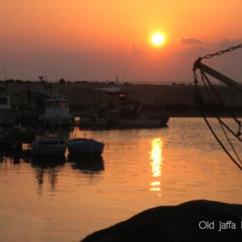 「Jaffa harbor」というタイトルの写真撮影 Ravid Wolffによって, オリジナルのアートワーク