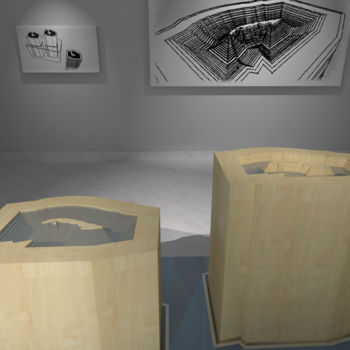 Εγκατάσταση με τίτλο ""Wet and Dry" Art p…" από Rawson Planos, Αυθεντικά έργα τέχνης, Εγκατάσταση Τέχνης