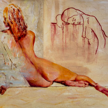 Peinture intitulée "Raymond ALTES ~ Bea…" par Raymond Altes, Œuvre d'art originale