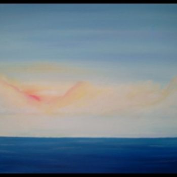 Malerei mit dem Titel "Seascape #3" von Ray Garcia, Original-Kunstwerk