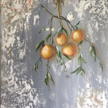 绘画 标题为“Branche d'oranger” 由Raymonde Etcharry, 原创艺术品, 油