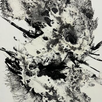 Malarstwo zatytułowany „Caldera 10” autorstwa Raymond Attanasio, Oryginalna praca, Olej