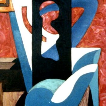 绘画 标题为“Seated Woman” 由Raymond Betancourt, 原创艺术品