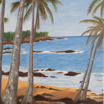 Painting titled "ocean-indien.jpg" by Raymond Daragon, Original Artwork