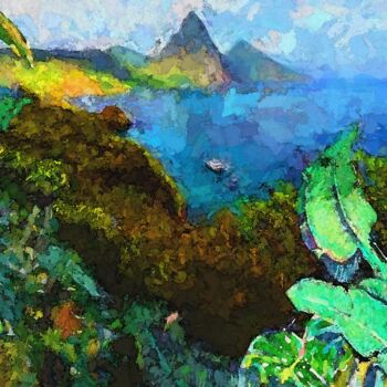 "Tropical Saint Luci…" başlıklı Dijital Sanat Raymond Kursar tarafından, Orijinal sanat, Dijital Resim