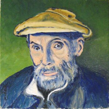 Painting titled "Renoir" by Raymonf Mlynek, Original Artwork, Oil