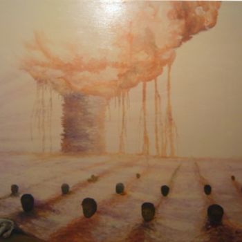 Pittura intitolato "Voluntades Sepultad…" da Raymundo Garza, Opera d'arte originale, Olio