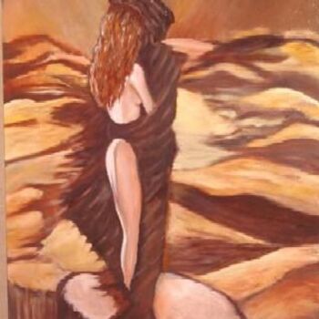 Painting titled "Wildness love" by Rayray, Original Artwork, Oil