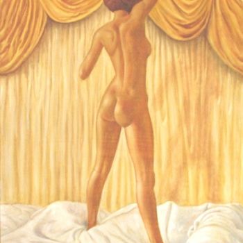 Painting titled "Good morning world" by Rayray, Original Artwork, Oil