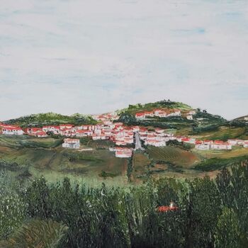 Peinture intitulée "Sobral da Abelheira" par Rbosson Art, Œuvre d'art originale, Huile