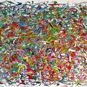Картина под названием "Subconscious" - Ryan Cheuvront, Подлинное произведение искусства, Акрил Установлен на Деревянная рама…