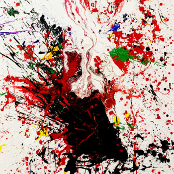 Картина под названием "Dichotomy" - Ryan Cheuvront, Подлинное произведение искусства, Акрил Установлен на Деревянная рама дл…