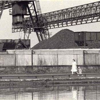 Fotografia intitulada "Promenade à Aubervi…" por Roger Cornet, Obras de arte originais