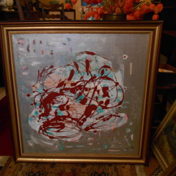 Painting titled "abstrait-previatti.…" by Demarquet, Original Artwork