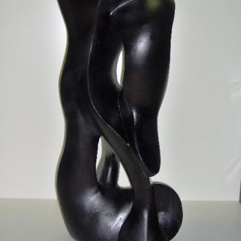 Sculpture titled "persos_black_2.JPG" by Zolas, Original Artwork