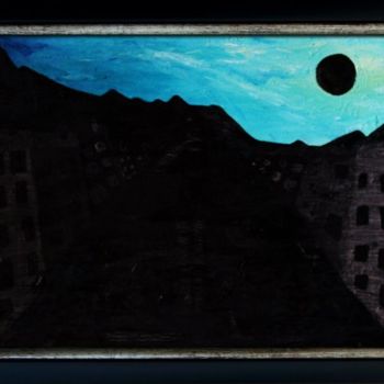 Painting titled "My dark mornings.." by Rebeka, Original Artwork