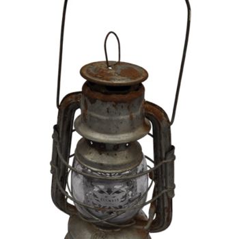 Design mit dem Titel "Art N° 68 Lanterne…" von Recyclage Design - Réanimateur D'Objets , Original-Kunstwerk, Objekte