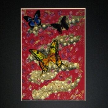 Sculpture titled "The Butterflies" by Evelyn Reinprecht, Original Artwork