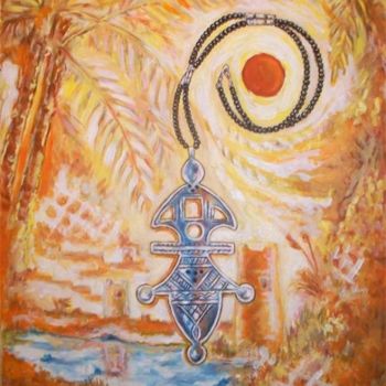Peinture intitulée "Mirage" par Benidiri Redha, Œuvre d'art originale, Huile