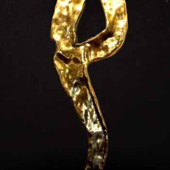 Sculptuur getiteld "MIM" door Redha Skander, Origineel Kunstwerk, Bronzen