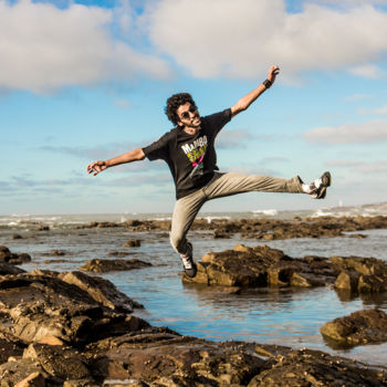 Fotografie getiteld "JUMP!!" door Redouane Agunagay, Origineel Kunstwerk