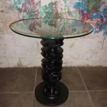 Design titled "TABLE BASSE " VILEB…" by Leferailleur02, Original Artwork, Furniture
