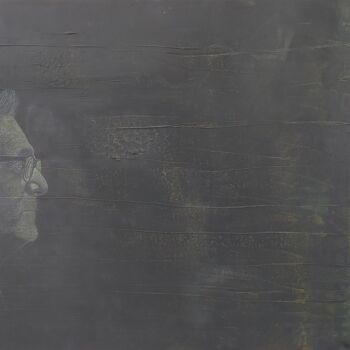 Картина под названием "Licht am Ende des T…" - Regina Hermann, Подлинное произведение искусства, Акрил Установлен на Деревян…