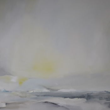 Peinture intitulée "Winter am Meer" par Regina Lieder- Schönn, Œuvre d'art originale, Acrylique