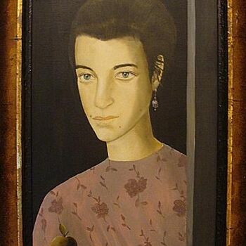 Painting titled "Portrait of Doina" by Reginald Gray, Original Artwork