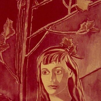 Pintura titulada "Portrait of Celia S…" por Reginald Gray, Obra de arte original
