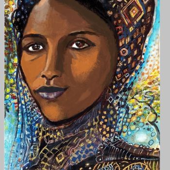 Drawing titled "Ayaan Hirsi Ali" by Regine Leveque, Original Artwork, Other