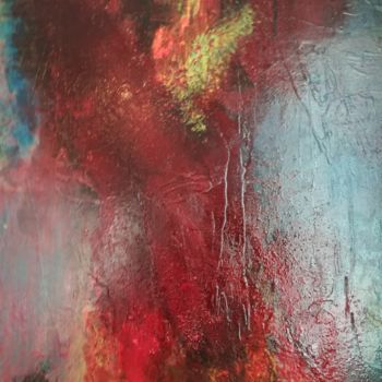 Картина под названием "A Une Madone" - Regine Maury, Подлинное произведение искусства, Масло