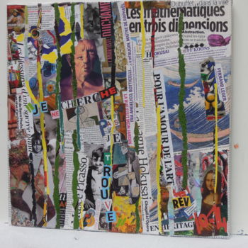 Kolaże zatytułowany „Collage-Pour l' amo…” autorstwa Rev, Oryginalna praca