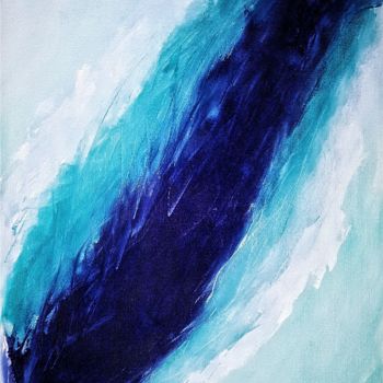Pintura titulada "Falling Star" por Rhea Embalzado, Obra de arte original, Acrílico