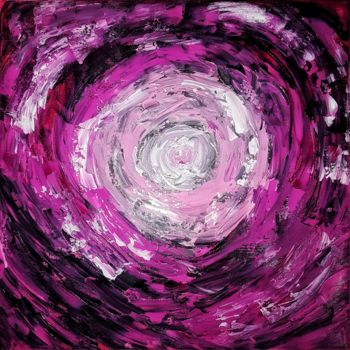 Painting titled "Whirlwind" by Rhea Embalzado, Original Artwork, Acrylic