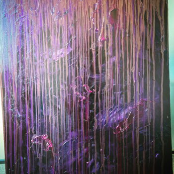 Peinture intitulée "Violet" par Reid Boultbee, Œuvre d'art originale, Acrylique