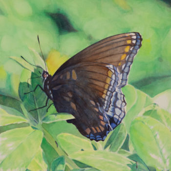 제목이 "Butterfly"인 미술작품 Reidsart로, 원작, 수채화